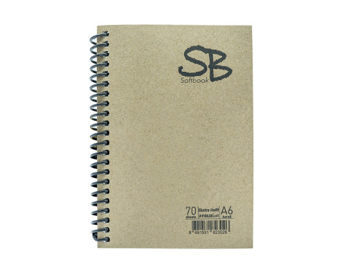 Carnet A6 70foi, matem., spira CRAFT SB Gingko (6)