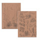 Carnet A5, 72foi linie., CRAFT, Gingko (64)