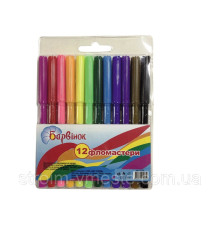 Фломастеры 12 цв., "Радуга", 5-102, БАРВ(12/240)