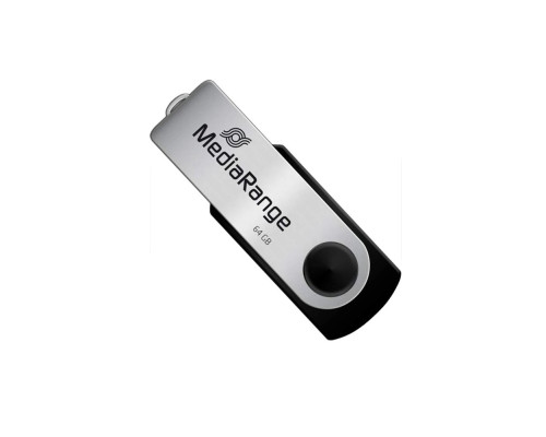 Флэшка 64Gb, USB2.0, MediaRange MR912 (25) Флэшка 64Gb, USB2.0, MediaRange MR912 (25)