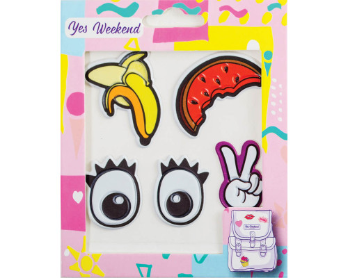 Set stichere "Patch stiker" ochi, banana 554314 Set stichere "Patch stiker" ochi, banana 554314