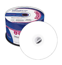 Диск CD-R PRINTABLE,MediaRange, 700MB/80min 52x speed, 50шт. MR208