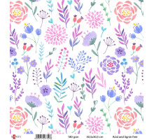 Набор бумаги для скрапбукинга №17, (5 шт/уп) 740770