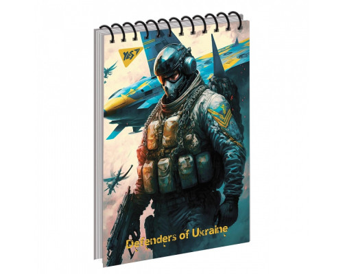Carnet A6, 80foi, matem., spiră, "Defenders" YES 151895 (6/210)