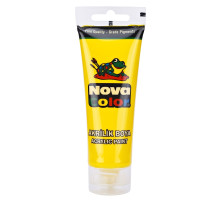 Краска акриловая в тубе 75гр. желтая NC-2201 (6/72)