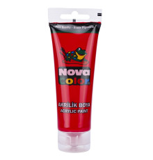 Vopsea acrilica in tub 75 gr. rosu NC-2202 (6/72)