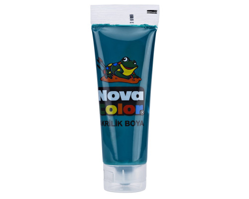 Vopsea acrilica in tub 75 gr. verde NC-2204/NC-258 (6/72)