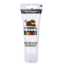 Краска акриловая в тубе 75гр. белая NC-2205 (6/72)