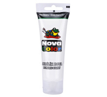 Vopsea acrilica in tub 75 gr. alba NC-2205 (6/72)