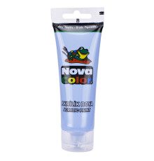 Краска акриловая в тубе 75гр. голубая NC-2211 (6/72)