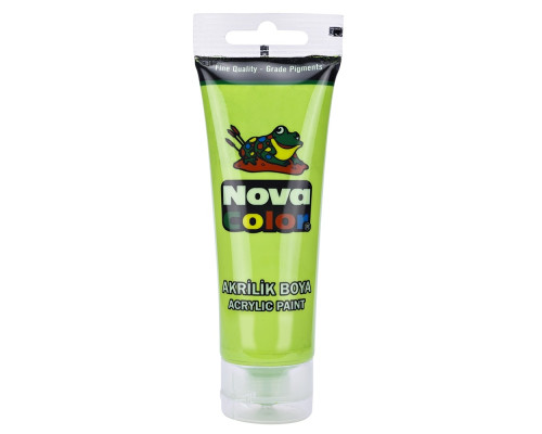 Vopsea acrilica in tub 75 gr. verde deschis NC-2212 (6/72)