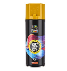 Краска аэрозольная акриловая 400мл желтая., NOVA COLOR NC-3500 (12/96)