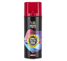 Vopsea spray acrilica rosu 400ml, NOVA COLOR NC-3501 (12/96)