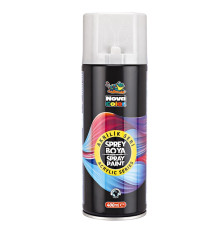 Vopsea spray alba 400ml, NOVA COLOR NC-3504 (12/96)