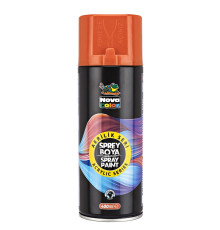 Краска аэрозольная акриловая 400мл оранжевая, NOVA COLOR NC-3507 (12/96)