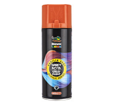 Краска аэрозольная акриловая 400мл оранжевая, NOVA COLOR NC-3507 (12/96)