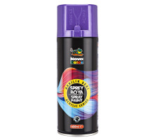 Краска аэрозольная акриловая 400мл фиолетовая, NOVA COLOR NC-3508 (12/96)