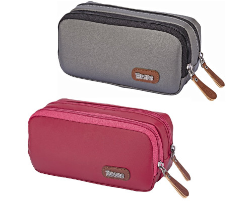 Penar 2 compartimente, Sateen monohrom, asorti BR-3133 (24) Penar 2 compartimente, Sateen monohrom, asorti BR-3133 (24)