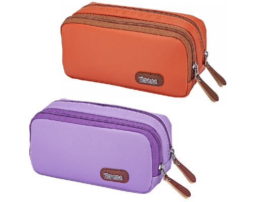 Penar 2 compartimente, Sateen monohrom, asorti BR-3133 (24) Penar 2 compartimente, Sateen monohrom, asorti BR-3133 (24)