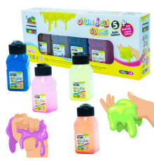 Набор лизунов, 5цвет. 100гр.+ Borax 100гр. NC-715 (6)