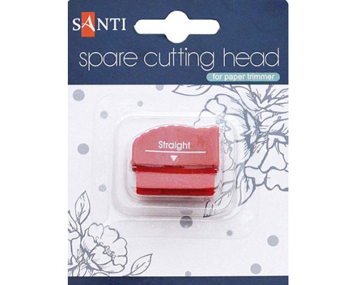 Нож макетный роликовый — ровный Santi 952413