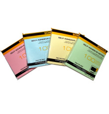Hartie pt notite cu lipici 76x76mm asorti 100foi 8068-00 SOZ (6/48)