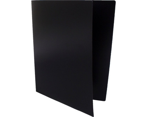 Папка-скорошиватель с карманом A4, 500мкн., черн., 4Office 4-213-09 (20)