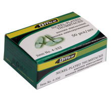 Pioneze 50 buc. nicelate, 4-332.4OFFICE (10/1000)