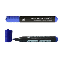 Marker permanent, 3mm, albastru 4-104, 4Office (12/720)