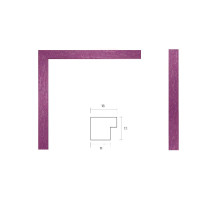 Фоторамка A5 15*20 c ножкой-подставкой сиреневая 15-02-11 CM*8841