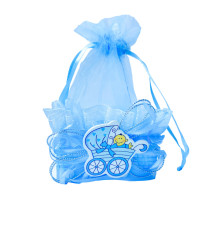 Бонбоньерка для кумэтрии голубая