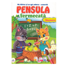 Pensula fermecata. A4. Numere. N*8665