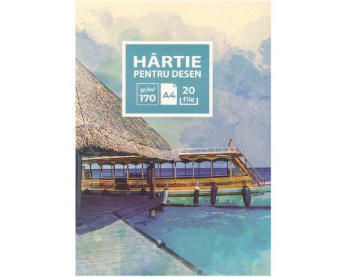 Папка для рисования А4 20л., 170 г/м2 M*5641 (50)