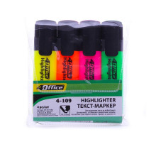 Set markere text, 4buc, 1-5mm, 4-109/4 4Office (60/240)
