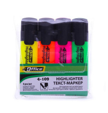 Set markere text, 4buc, 1-5mm, 4-109/4 4Office (60/240)