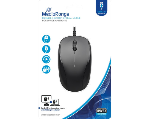 Mouse optical MediaRange MROS213 Mouse optical MediaRange MROS213