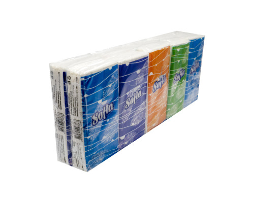 Servetele de buzunar "Milta,Softa" 10buc. M*7751 (10/240)