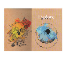 Блокнот А5 60л. крем. листы с микроперфор., КРАФТ М*8482 (60)