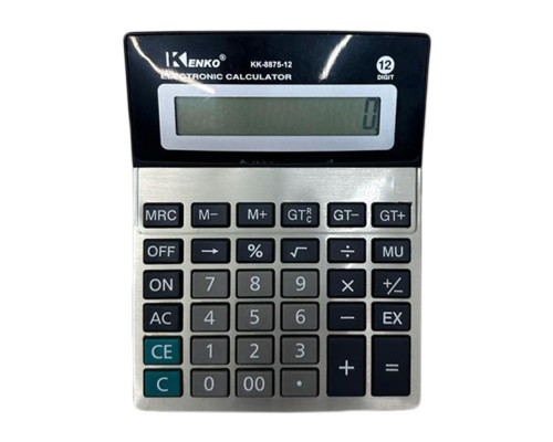 60109 Calculator 12 Digit KENKO KK8875-12 (80)