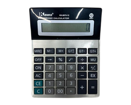 Калькулятор 12 Digit 18.5x14cm KENKO KK-8875-12 (120) Калькулятор 12 Digit 18.5x14cm KENKO KK-8875-12 (120)
