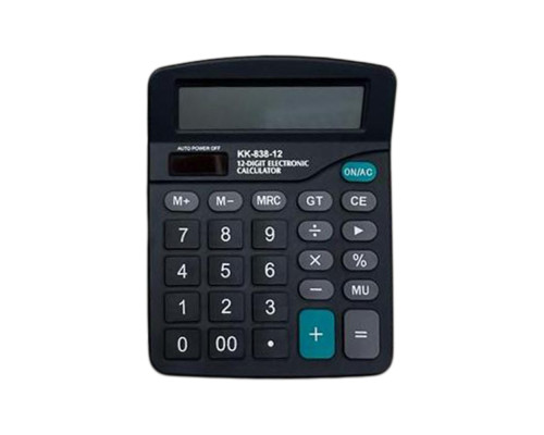 60111 Calculator 12 Digit KENKO KK838-12 S19-10 (80)
