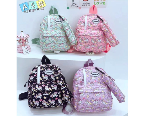 Rucsac p/u prescolari 30*23*10сm, "Unicorn" cu penar, A05# S5-10 (100)