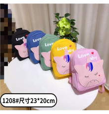 Рюкзак дошкольн. 23*20*10см, "Small Unicorn"1208# S5-13 (100)