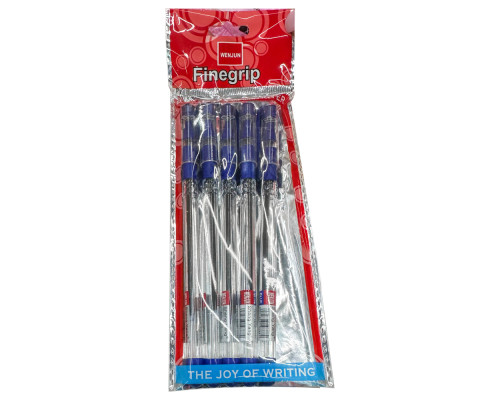 Шариковая ручка 0,7мм, синяя, Finegrip WENJUN S1-1 (5/250/2500)