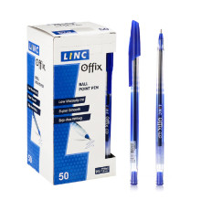 21007 Pix cu bila 1мм, albastru,Linc offix S1-8 (50/2000/4000)