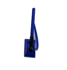 21008 Шариковая ручка на подставке, 1мм, синяя, ассорти QYD-13 S1-9 (50/600)