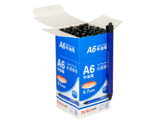 Pix cu bila 0,7мм, albastru, cu clic W3002 (40/2880)