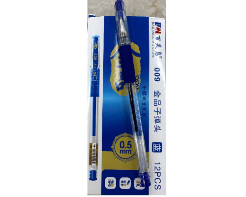 Pix cu gel 0,5мм, albastru, 009 S2-1 (12/144/2880)