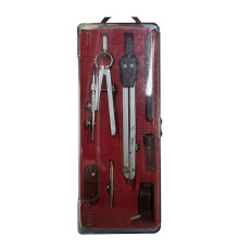 Set compas 7 piese, in cutie plastic 707B, (10/120)