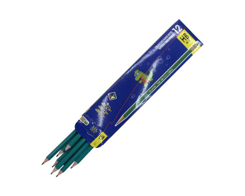 31215 Creion simplu, plastic, flexibil HB 7318 (12/72/2880)